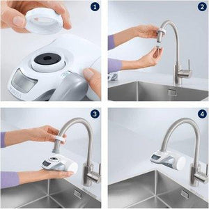 Sistema filtrante per rubinetto brita On Tap bianco - bigeshop