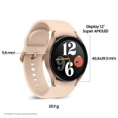 Samsung Galaxy Watch4 40mm Smartwatch Ghiera Touch Alluminio Memoria 16GB Pink Gold - bigeshop