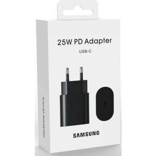 Samsung Caricatore 25W EP-TA800NBE FC USB-C Black-0