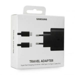 Samsung Caricatore 45W EP-T4510 FC2 USB-C +Cavo 1m USB-C Black-0