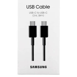 Samsung Cavo USB-C to USB-C EP-DX310JB 1.8m 3A Black-0