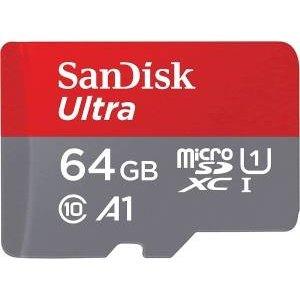 SanDisk Micro SD 64GB Classe 10 SDHC UHS-I U1 120MB/s-0