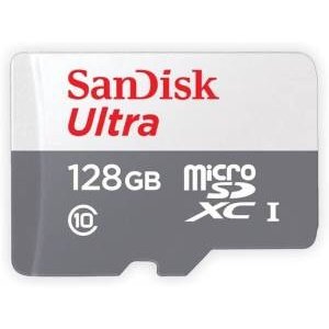 SanDisk Ultra MicroSD 128GBC10 UHS-I SDXC 100MB/s-0