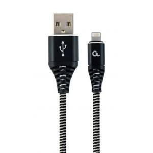 Techmade Gembird Cavo USB-Aa Lightning 2m Black-0