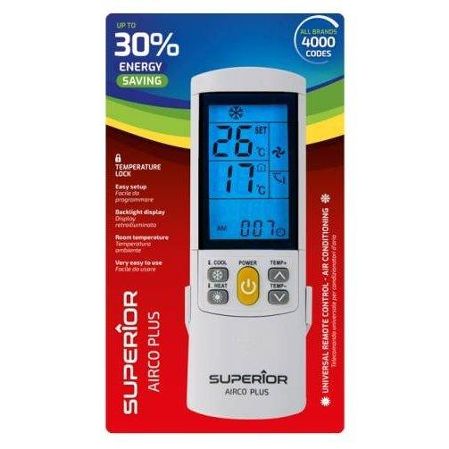 Superior Telecomando Universale Climatizzatori AirCo Plus illuminato-0