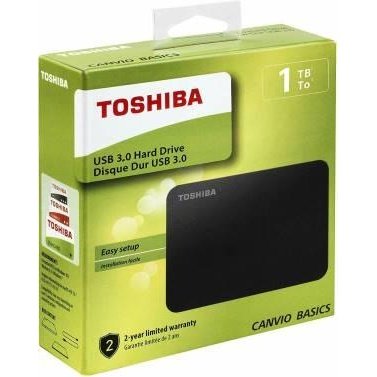 Toshiba HDD Esterno 1TB HDTB410EK3AA Canvio Basic 2.5" USB3.2-0