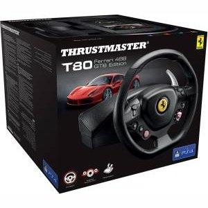 Thrustmaster Volante T80 Ferrari 488 - GTB Edition + Pedaliera-0