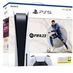 PS5 Console 825GB Standard Ed. White + Fifa 23 + FUT VCH-0