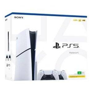 PS5 Console 1TB Standard Slim White + 2 DualSense ITA-0