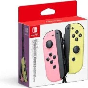 Switch Joy-Con Coppia Controller Rosa Pastello / Giallo Pastello-0