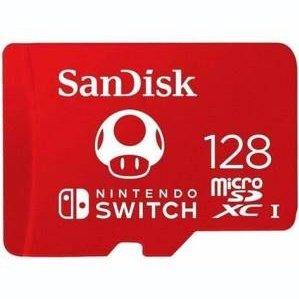 Switch Micro SDXC SanDisk 128GB SDSQXAO-128G-GNCZN for Nintendo Switch-0