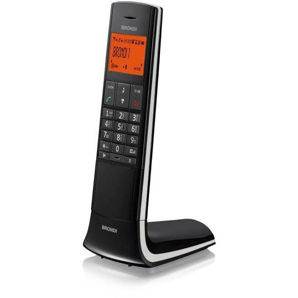 Telefono Cordless Brondi Lemure Nero-0