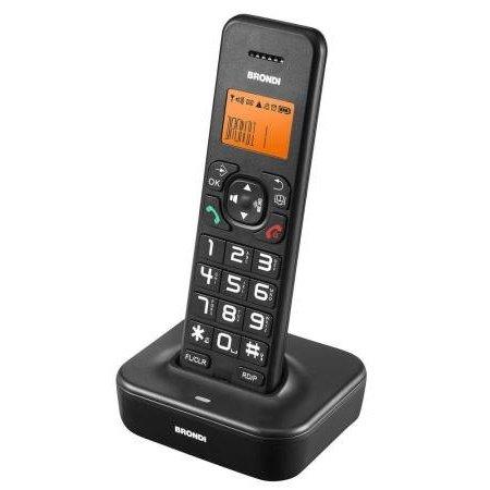 Telefono Cordless Brondi Bravo Star Nero-0