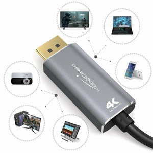 Adattatore USB C con DisplayPort KabelDirekt (Ricondizionati B) - bigeshop