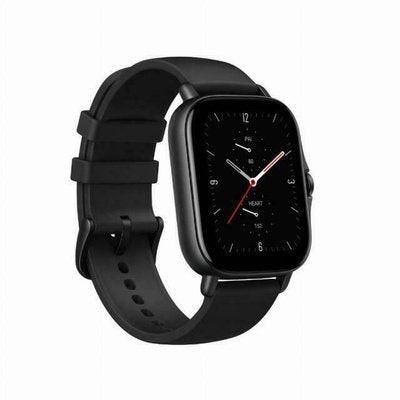 Amazfit GTS 2e Cassa Alluminio, Cinturino di Silicone in Nero Ossidiana, Smar