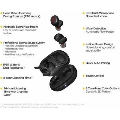 Amazfit PowerBuds Cuffie wireless intrauricolari - NERO