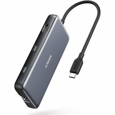 Anker Adattatore USB-C 8 in 1, adattatore PowerExpand USB-C, 100 W Power Deliver