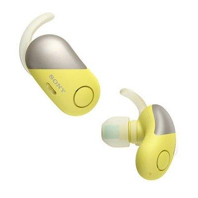 Sony WFSP700NY cuffia e auricolare True Wireless Stereo TWS A clip, In-ear Calls/Music Bluetooth Giallo