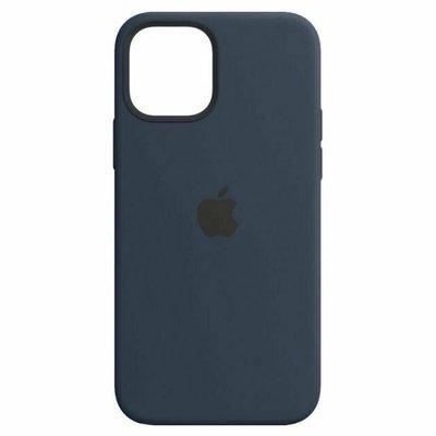 Apple Custodia MagSafe in Silicone per iPhone 12/12 Pro - Deep Navy