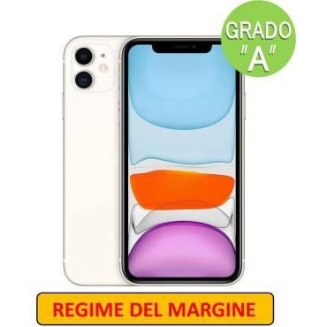Apple iPhone 11 64GB 6.1" White Used Grade-A-0