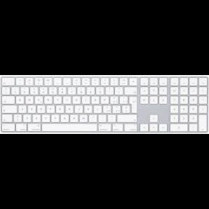 Apple Magic Keyboard with Numeric Keypad Silver - Italian-0