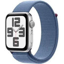 Apple Watch SE 2023 44mm Aluminium Silver Sport Loop Winter Blue MREF3QL/A-0