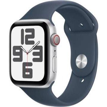 Apple Watch SE 2023 Cell 44mm Aluminium Silver Sport Band Storm Band S/M MRHF3QL/A-0