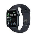 Apple Watch SE GPS 44mm Cassa in Alluminio color Mezzanotte con Cinturino Sport Band Mezzanotte Versione 2022 - Regular - bigeshop
