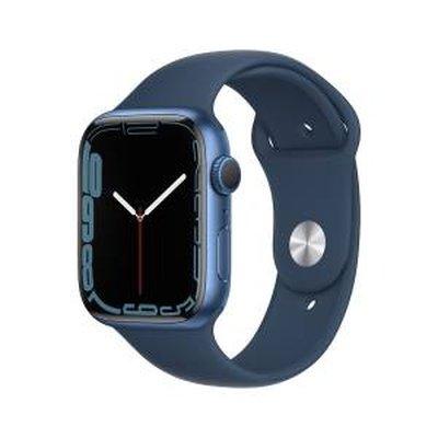 Apple Watch Serie 7 45mm Aluminium Case/Abyss Blue Sport Band ITA MKN83TY/A