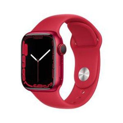 Apple Watch Serie 7 Cell 41mm Product Red Aluminium Case/Red Sport Band ITA MKHV3TY/A