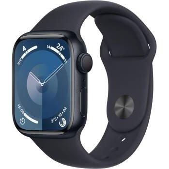 Apple Watch Serie 9 41mm Aluminium MidNight Sport Band MidNight M/L MR8X3QL/A-0