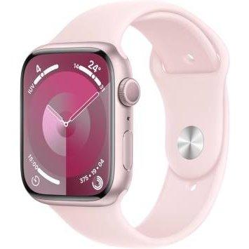 Apple Watch Serie 9 45mm Aluminium Pink Sport Band Light Pink M/L MR9H3QL/A-0