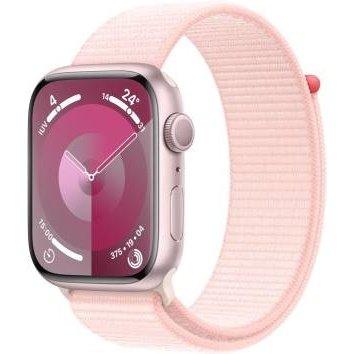 Apple Watch Serie 9 45mm Aluminium Pink Sport Loop Light Pink MR9J3QL/A-0