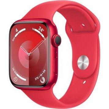 Apple Watch Serie 9 45mm Aluminium (PRODUCT)Red Sport Band (PRODUCT)Red M/L MRXK3QL/A-0