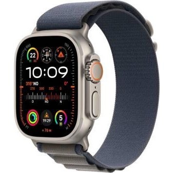 Apple Watch Ultra2 Cell 49mm Titanium  Alpine Loop Blue L MREQ3TY/A-0