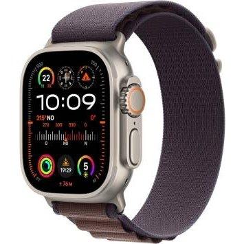 Apple Watch Ultra2 Cell 49mm Titanium Alpine Loop Indigo L MREW3TY/A-0