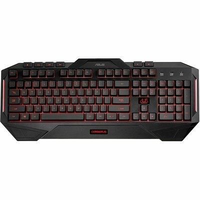 ASUS CERBERUS MKII TASTIERA A MERMBRANA LED RGB USB IMPERMEABILE LAYOUT IT