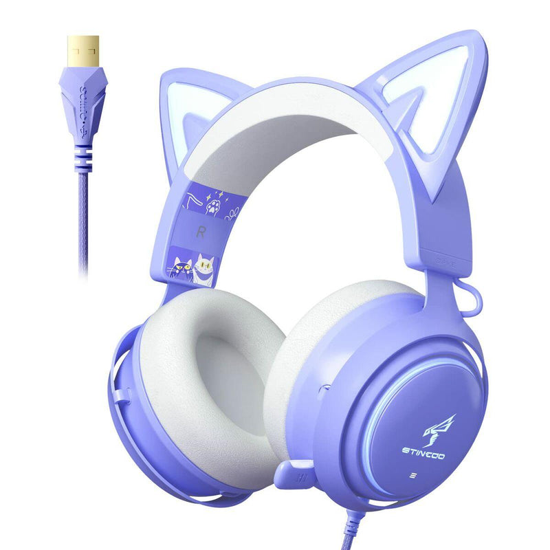 Auricolari con Microfono Gatto (Ricondizionati A) - bigeshop