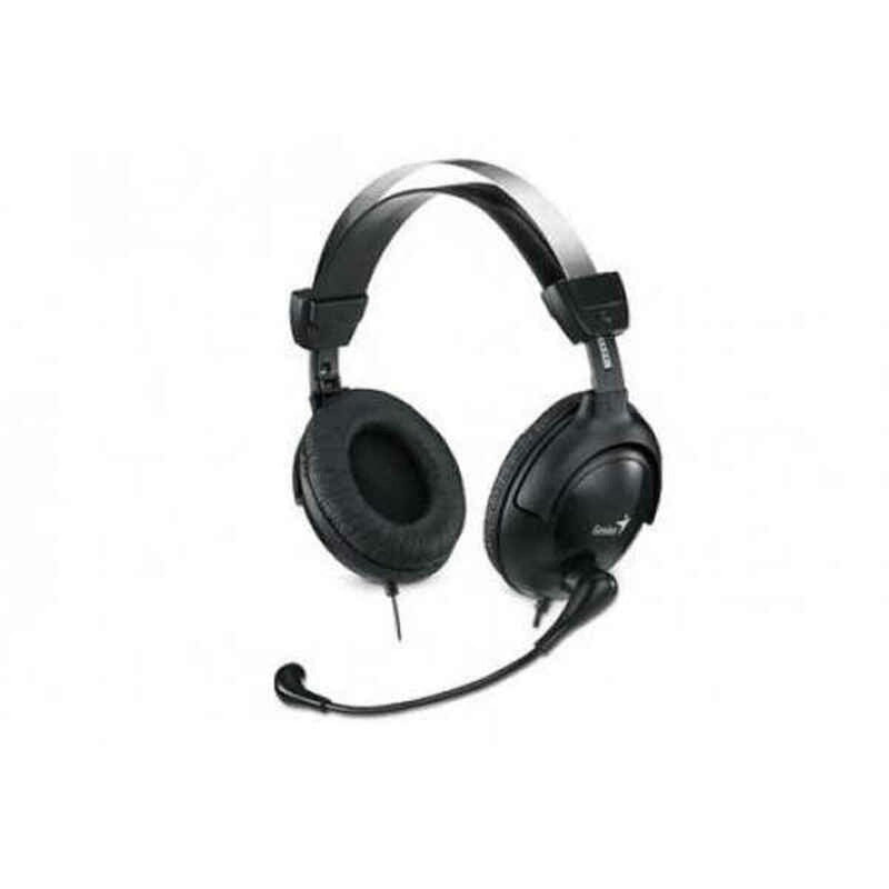 Auricolari con Microfono Genius HS-505X Nero - bigeshop