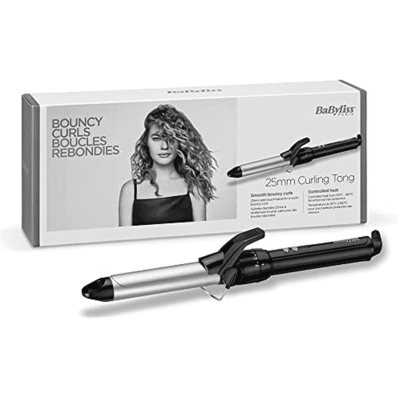 Babyliss Ferro Arriccia Capelli C325E Pro 180 Medium, Satin Touch, 25 Mm - bigeshop