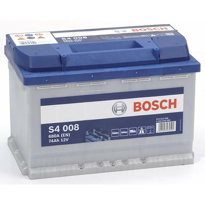 Batteria per Auto BOSCH S4008 74 Ah 12 V 680 A - bigeshop