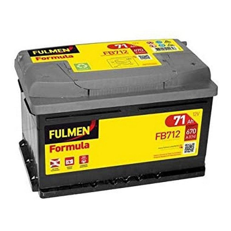 Batteria per Auto Fulmen FB712 71 Ah 670 A 12 V - bigeshop