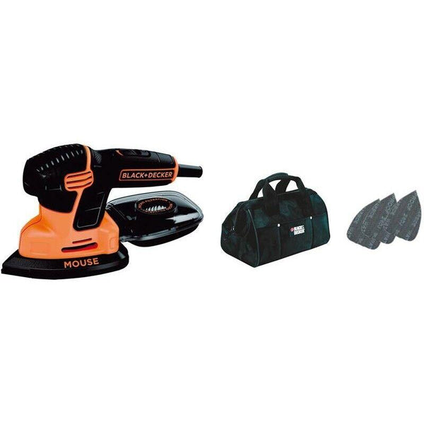 BLACK + DECKER LEVIGATRICE PALMARE MULTIFUNZIONE MOUSE 120W - bigeshop