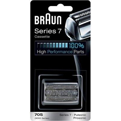 Braun Series 7, testina Rasoio Elettrico Uomo Testina di Ricambio, 70S Nero - bigeshop