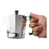 Cafettiera Italiana Haeger Moka Alluminio-13