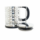 Caffettiera a Stantuffo DKD Home Decor Nero Acciaio inossidabile Argento Vetro Borosilicato (600 ml) - bigeshop