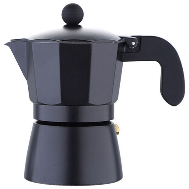 Caffettiera San Ignacio Florencia Nero Silicone Alluminio (3 Tazze) - bigeshop