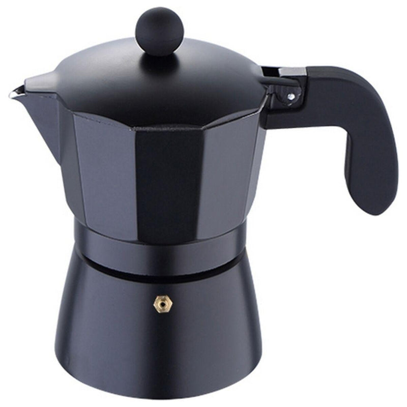 Caffettiera San Ignacio Florencia Nero Silicone Alluminio (3 Tazze) - bigeshop