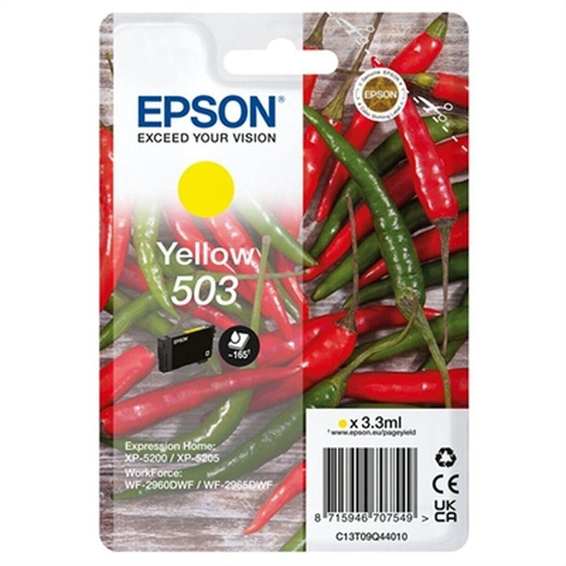 Cartuccia ad Inchiostro Originale Epson 503 Nero Giallo - bigeshop