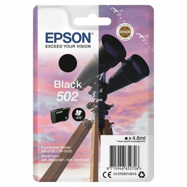 Cartuccia ad Inchiostro Originale Epson Twin 502 Nero - bigeshop